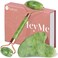 Baimei Gua Sha And Jade Roller Tool, Face And Neck Massage Kits, Gua Sha Soothes, Calms And Relaxes Skin, Gifts For Valentine's Day