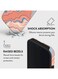MOBCOS iPhone 16 Pro Max Coral Wave Premium Case Compatible with Hybrid Dual-Layer Hard Shell + Silicone Protection - Scratch-Resistant Shockproof Mobile Cover
