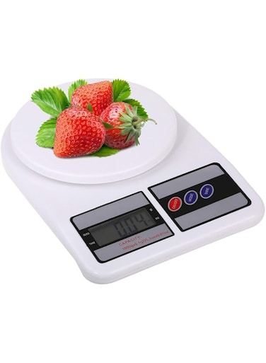 Grneric Digital Kitchen Weighing Machine Multipurpose Electronic Weight Scale with Backlit LCD Display for Measuring Food, Cake, Vegetable, Fruit