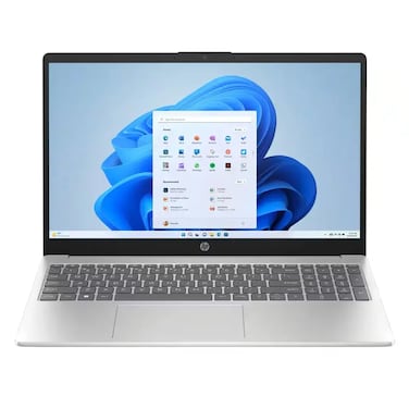 15-FD0005DX  Laptop With 15.6-Inch Touchscreen Display, Core i5-1235U Processor, 8GB RAM, 512GB SSD, Window 11 Home S, English Silver, International Version