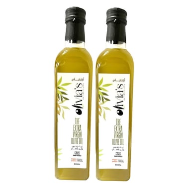 Olivia's Extra Virgin Olive Oil, 500ml Pack of 2