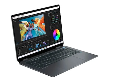 HP OmniBook Ultra Flip 2-in-1 Copilot+PC, 14" 3K OLED TouchScreen 120 Hz Display, Intel Core Ultra 288V Processor 2, 32GB RAM, 2 TB SSD, 16GB GPU, English Keyboard, Win 11, Eclipse Gray, International Version