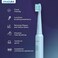 ORACURA Sonic Lite Electric Toothbrush SB200 Rechargeable 36000 Strokes Per Minute 3 Modes 25 Day Battery Timer Water Resistant USB Charging Brush Head Cap 1 Year Warranty (Blue)

