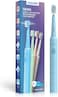 ORACURA Sonic Lite Electric Toothbrush SB200 Rechargeable 36000 Strokes Per Minute 3 Modes 25 Day Battery Timer Water Resistant USB Charging Brush Head Cap 1 Year Warranty (Blue)
