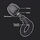 Loop Experience 2 Ear Plugs &ndash; Stylish Certified Hearing Protection for Concerts &amp; Festivals, Live Events, Musicians, Sports, DJs and Nightlife &ndash; 17dB Noise Reduction Earplugs (High-Fidelity) Gold