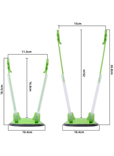 Pcs Adjustable Plastic Baggy Rack Food Storage Bag Holders, Reusable Sandwich Freezer Bag Clips Stands