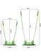 Pcs Adjustable Plastic Baggy Rack Food Storage Bag Holders, Reusable Sandwich Freezer Bag Clips Stands