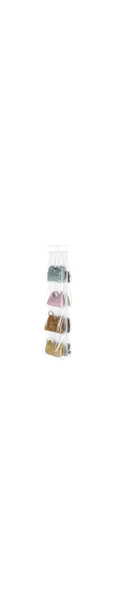 Whitmor Handbag File, Clear