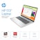 HP LAPTOP 17-cp2025dx AMD Ryzen 5 7520U, 8 GB LPDDR5-5500 MHz RAM, 512GB SSD, 17.3'' FHD Display, US English Keyboard, Windows 11 Home,Silver color