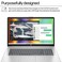 HP LAPTOP 17-cp2025dx AMD Ryzen 5 7520U, 8 GB LPDDR5-5500 MHz RAM, 512GB SSD, 17.3'' FHD Display, US English Keyboard, Windows 11 Home,Silver color