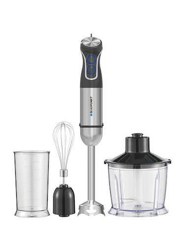 Blaupunkt Immersion Hand Blender Set, 1000W, Stainless Steel Body, Shaft and Blade, Variable Speed, 3 Attachments, PCM475