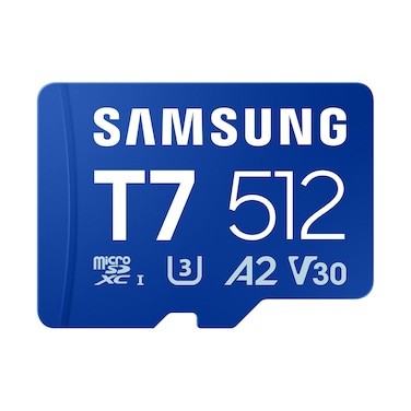 Samsung microSDXC T7 512GB Transfer Speeds Up to 170 MB/s (International Version)