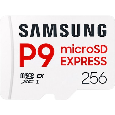 Samsung 256GB P9 microSD Express Memory Card UHS-I 800MB/S (International Version)
