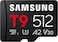 Samsung Memory Card Micro SD T9 200MB/S 512GB (International Version)
