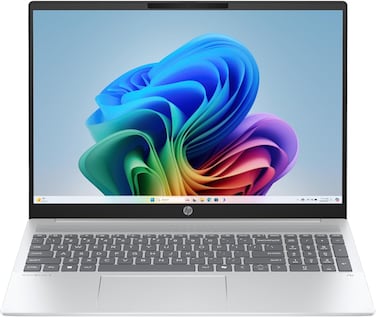 HP OmniBook 5 Laptop, 16" 2K IPS Display, AMD Ryzen AI 7-350, 16GB RAM, 1TB SSD, AMD Radeon 860M Graphics, English Keyboard, Win11, Glacier Silver

