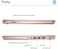 HP Laptop 14-DQ6015DX, 14" HD LED Display, Intel Celeron N150 Processor, 4GB DDR4 RAM, 128GB SSD, Intel Graphics, Windows 11, English Keyboard, Rose Gold, Microsoft 365,International Version