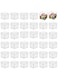 36 Pack Small Acrylic Storage Boxes with Lids, 2x2x2 Inch Clear Cube Containers for Candy, Jewelry, Makeup, Party Favors, Crafts, and Treats