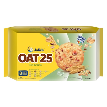Julie's Ten Grains Oat 25 Biscuit, 200g