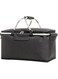 XBL Large Picnic Basket,Multifunction Shopping Basket Grocery Bags Folding Insulated Strong Aluminum Frame Market Basket