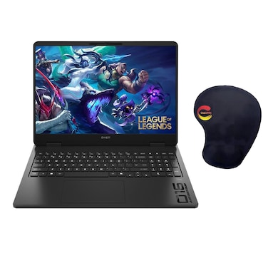 HP OMEN 16 Slim RTX 5060 2025 AI Pro Gaming Laptop, 16" FHD+ 144Hz, Intel Ultra 7 255H(Beats Intel i7-14700), NVIDIA RTX 5060, 16GB DDR5 RAM, 1TB SSD, Black Color
