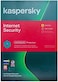 Kaspersky Internet Security &ndash; 1-Year License for 4 Devices   Physical Key