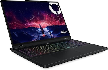 Lenovo Legion Pro 5 16AFR10 Gaming Laptop, 16" WQXGA OLED 165Hz Display, AMD Ryzen 9 9955HX, 16GB DDR5 RAM, 2TB SSD, NVIDIA GeForce RTX 5060 8GB GDDR7, RGB Keyboard, Windows 11, Eclipse Black