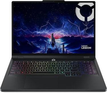 Lenovo Legion Pro 5 16IRX10 Gaming Laptop, 16" WQXGA 240Hz IPS Display, Intel Core i7-14650HX, 16GB DDR5 RAM, 1TB SSD, NVIDIA GeForce RTX 5060 8GB GDDR7, RGB Keyboard, Eclipse Black