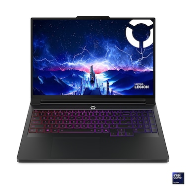 Lenovo Legion Pro 7 16IAX10H Gaming Laptop, 16" WQXGA OLED 240Hz Display, Intel Core Ultra 9 275HX, 64GB DDR5 RAM, 1TB SSD, NVIDIA GeForce RTX 5080 16GB, RGB Keyboard, Eclipse Black