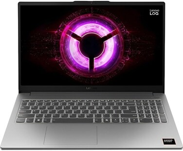 Lenovo LOQ 15.6" FHD IPS Gaming Laptop, AMD Ryzen 7 7735HS CPU, NVIDIA GeForce RTX 4050 6GB GDDR6 GPU, 16GB DDR5 RAM, 512GB PCIe 4.0 NVMe SSD, 144Hz Display, Wi-Fi 6, RJ-45 Ethernet, Windows 11 Home, Luna Grey