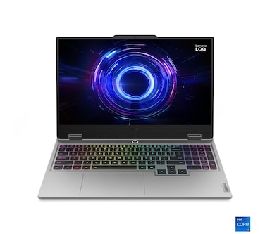 Lenovo LOQ 15IRX10 Gaming Laptop, 15.6" FHD 144Hz IPS Display, Intel Core i7-13650HX, 16GB DDR5 RAM, 512GB SSD, NVIDIA GeForce RTX 5050 8GB, White Backlit ENG Keyboard, Luna Grey