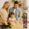 JIG JAR JIG TRIO Silicone Spatula Set, Double-Headed, 3-Piece Heat-Resistant Baking Tools (Yellow)