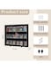 SMART TRADING CARD MAGNETIC DISPLAY FRAME WITH 18 SPORT CARD HOLDERS (EXCLUDE THECARDS)