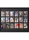 SMART TRADING CARD MAGNETIC DISPLAY FRAME WITH 18 SPORT CARD HOLDERS (EXCLUDE THECARDS)