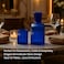 Bedside Glass Carafe + Cup Set - Blue