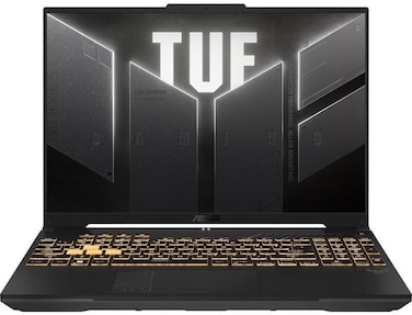ASUS TUF Gaming F16 Laptop, 16" FHD+ 144Hz IPS Display, Intel Core 5 210H, 16GB DDR4 RAM, 512GB SSD, NVIDIA GeForce RTX 3050 6GB, RGB Backlit ENG Keyboard, Mecha Gray