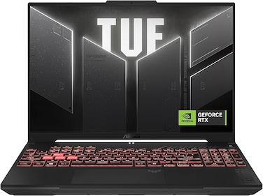 Asus TUF Gaming A16 Gaming Laptop With 16 Inch WUXGA Display 144Hz, AMD Ryzen 7-7445HS Processor/16GB RAM DDR5/1TB SSD/6GB NVIDIA GeForce RTX 4050 Graphics/Windows 11/ English/Arabic Gray