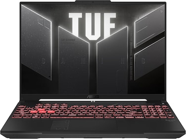 Asus TUF Gaming A16 Laptop, 16" FHD+ 144Hz Display, AMD Ryzen 7 7445HS, 16GB DDR5 RAM, 1TB PCIe 4.0 SSD, NVIDIA GeForce RTX 4050 6GB, English/Arabic 1-Zone RGB Keyboard, Win 11, Mecha Gray