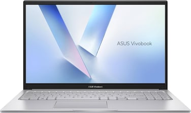 ASUS Vivobook 15 Laptop, 15.6" FHD IPS Display, Intel Core 5 120U, 8GB DDR5 RAM, 512GB PCIe 4.0 SSD, Intel Graphics, Wi-Fi 6, Chiclet Keyboard, Cool Silver