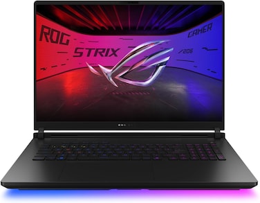 ASUS ROG Strix SCAR 18 G835 Gaming Laptop, 18" 2.5K 240Hz Mini LED Display, Intel Core Ultra 9 275HX, 64GB DDR5 RAM, 2TB SSD, NVIDIA GeForce RTX 5090 24GB GDDR7, Per-Key RGB Keyboard