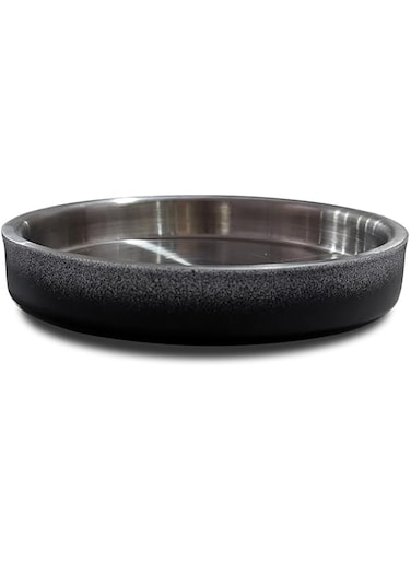 Mau Shallow Double Wall Cat Bowl, 480 ml Capacity, Ombre