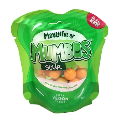 Zed Candy Mumbos Sour Candies, 60g