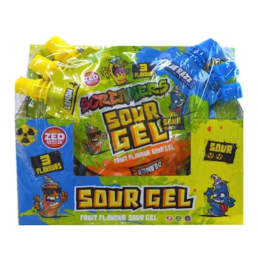 Zed Candy Screamers Super Sour Gel, 45g
