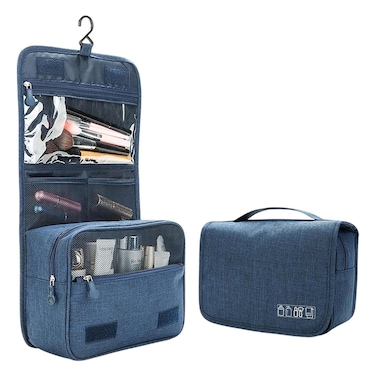 Toiletry Bag Blue 25x20cm