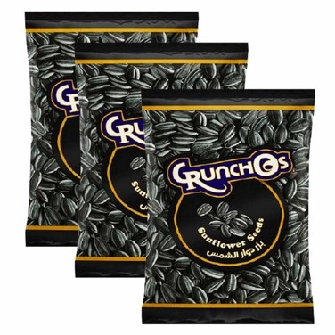 Crunchos Sunflower Seeds, 200g Pack of 3