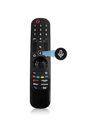Magic Remote Control Replacement for LG Smart TV   AKB76039902 Magic Remote Compatible with LG OLED, QNED, NanoCell, UQ Series   Smart Voice Control   Premium Remote Replacement