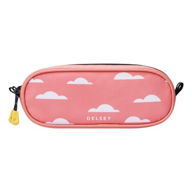 Delsey Top Zip 2 Compartment Bag BTS23 Pink Print