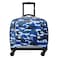 Delsey 4 Wheel School Bag BTS23 15.6inch Camo Blue