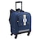 Delsey 4 Wheel Backpack BT23 15.6inch Blue Print