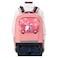 Delsey 4 Wheel Backpack BT23 15.6inch Pink Print