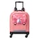 Delsey 4 Wheel Backpack BT23 15.6inch Pink Print